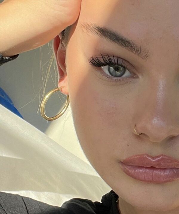 Faux percing doré ✨